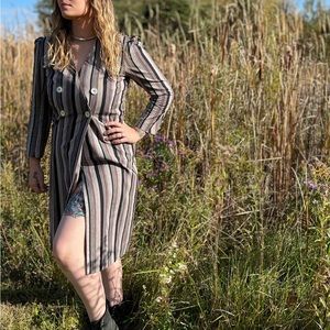1980s Blazer Dress